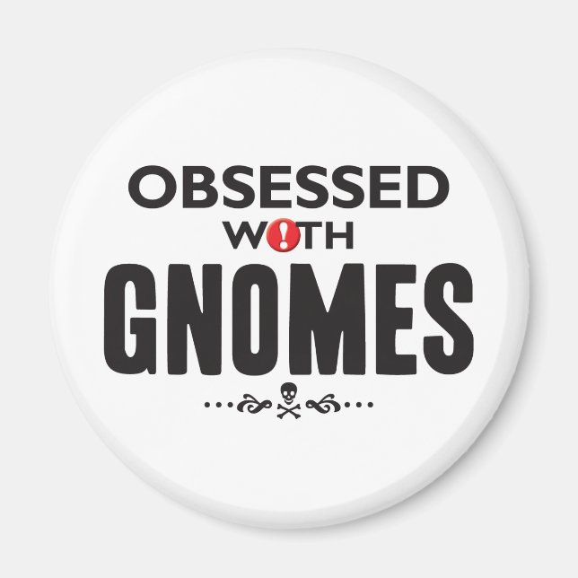 Aimant Gnomes obsédés (Devant)