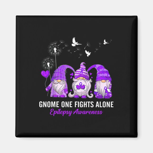 Aimant Gnomes One combat l'épilepsie à elle seule Epileps (Devant)