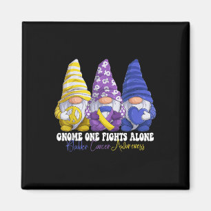 Aimant Gnomies amusantes Vessie Mois de sensibilisation a