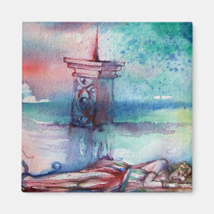 AIMANT GNOMON ET DAME DU LAC