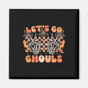 Aimant Go Ghouls Halloween Skeleton Costume Retro G