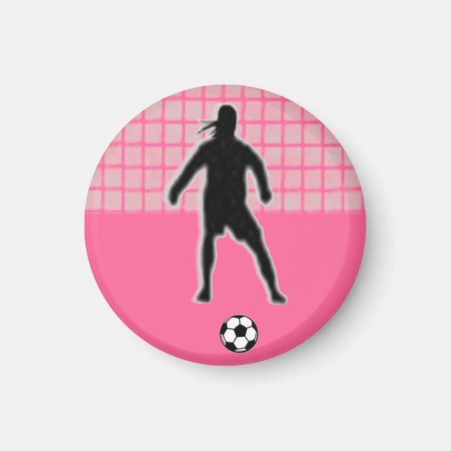 Aimant Goalkeeper (Femme) - Pink-L (Devant)