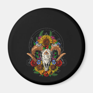 Aimant Goat Skull