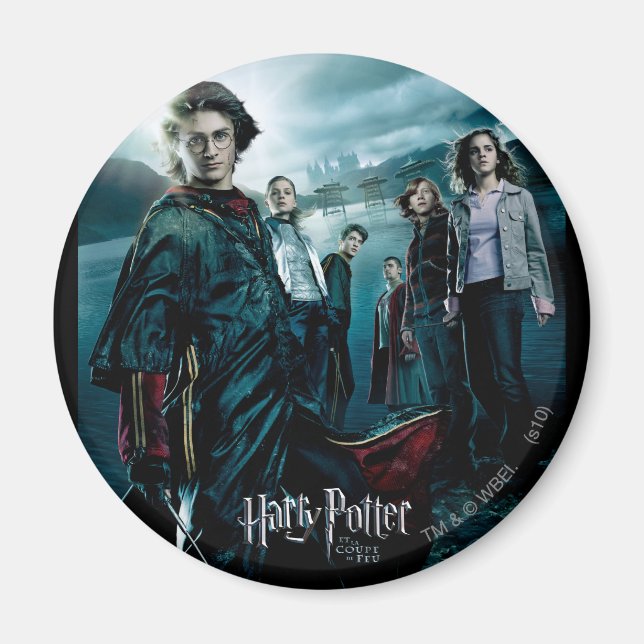 Aimant Gobelet de feu - Français 4 (Devant)