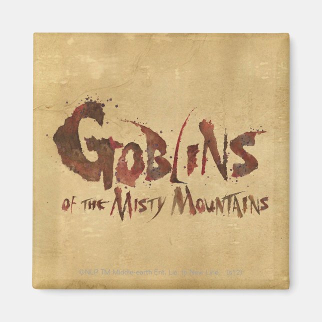 Aimant Goblins des montagnes Misty (Devant)