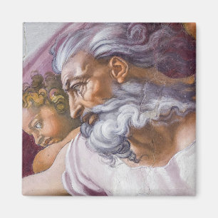Aimant God the Father, Sistine Chapel by Michelangelo