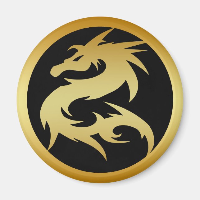 AIMANT GOLD DRAGON (Devant)
