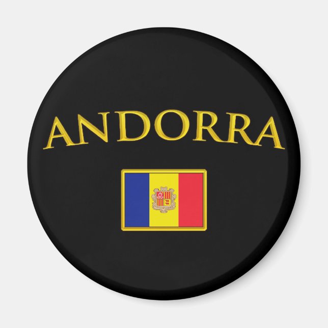 Aimant Golden Andorra (Devant)