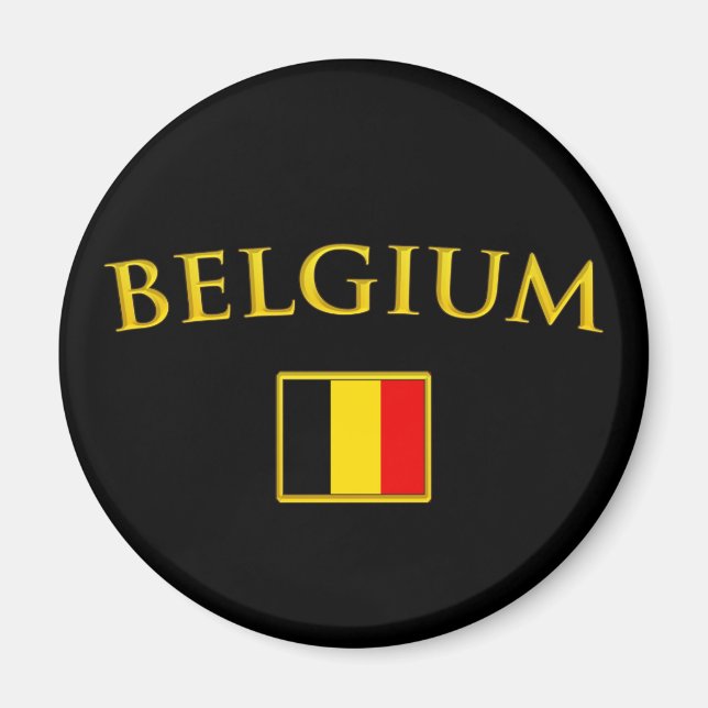 Aimant Golden Belgique (Devant)