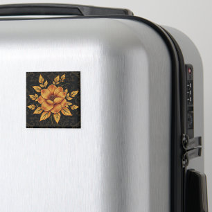 Aimant Golden Bloom Floral