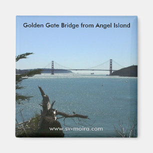 Aimant Golden Gate Bridge de Angel Island