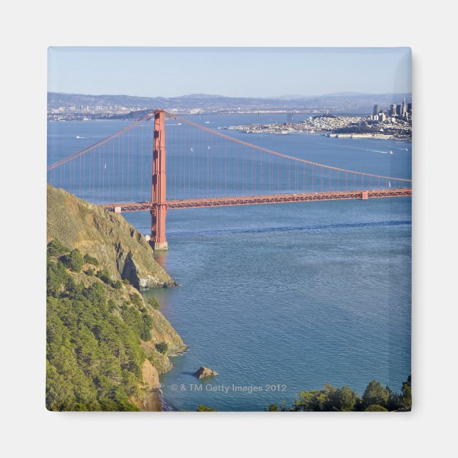 Aimant Golden Gate Bridge et San Francisco. 2 (Devant)
