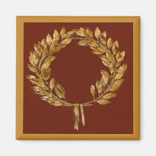 Aimant Golden Laurel Wreath