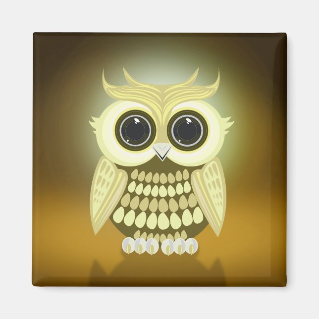 Aimant Golden Owl (Devant)