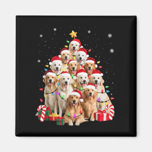 Aimant Golden Retriever Arbre de Noël Décor d'ornement Xm