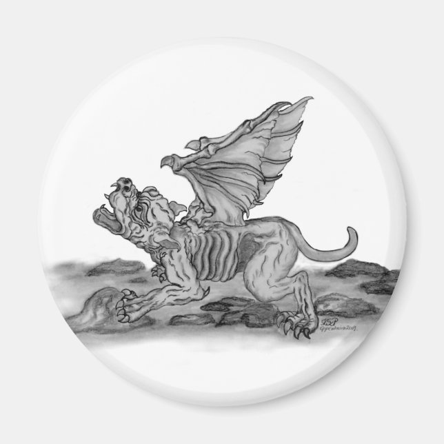 Aimant Golem Gargoyle (Devant)