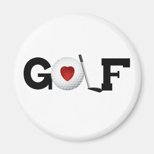 Aimant Golf avec la boule de golf