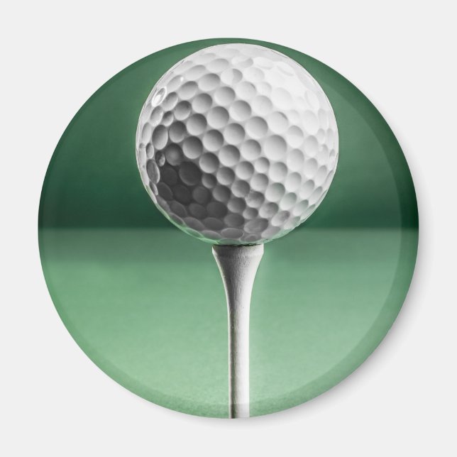 Aimant Golf Ball on Tee (Devant)