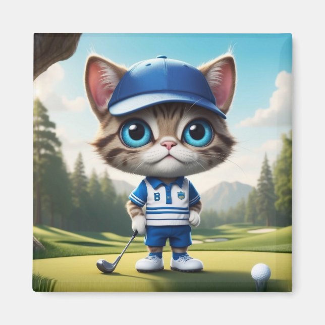 Aimant Golf Cat (Devant)