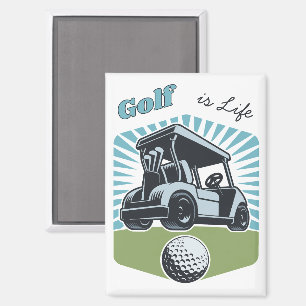 Aimant Golf c'est la vie