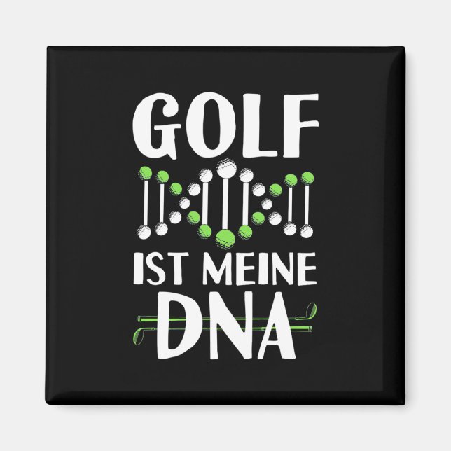 Aimant Golf C'est mon ADN (Devant)