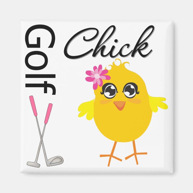 Aimant Golf Chick (Devant)