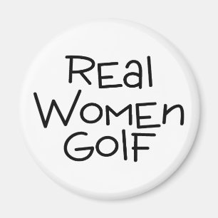 Aimant Golf de vraies femmes