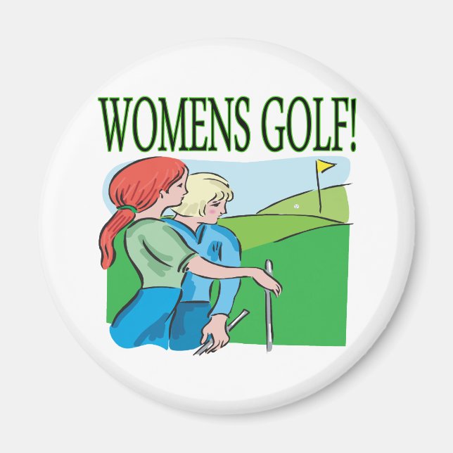 Aimant Golf des femmes (Devant)