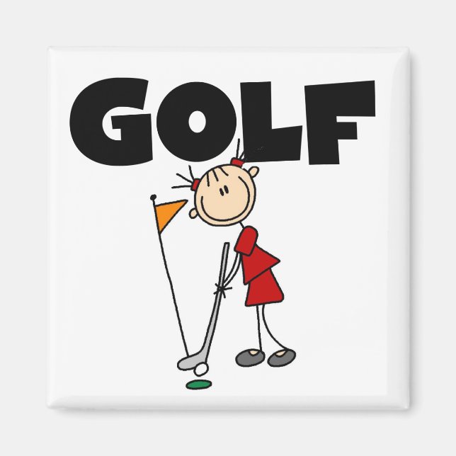 Aimant Golf FÉMININ (Devant)