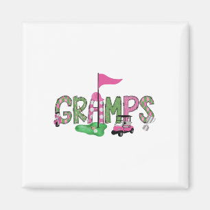 Aimant Golf Gramps Pink Trou En Un Golf 1er Anniversaire