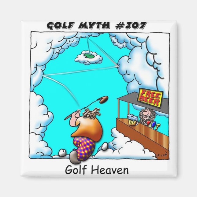 Aimant Golf Heaven (Devant)