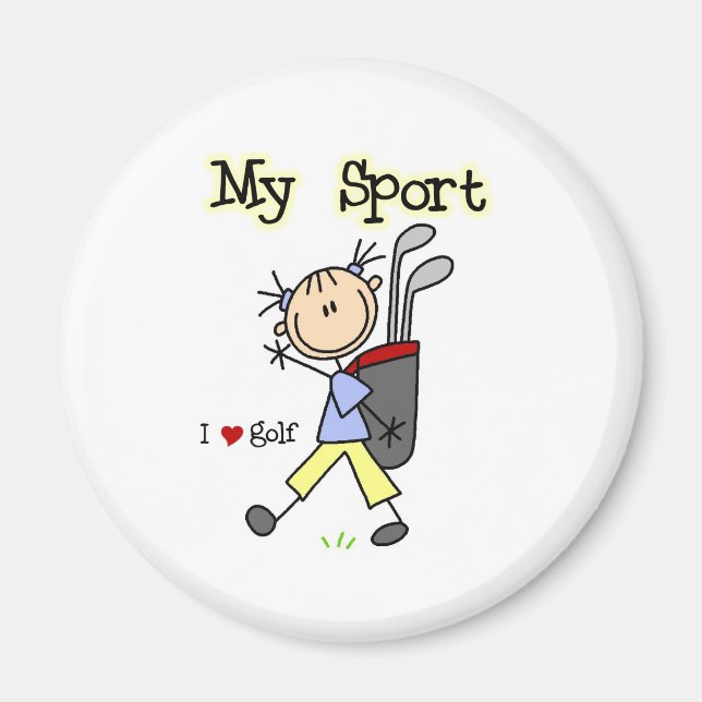 Aimant Golf My Sport (Devant)