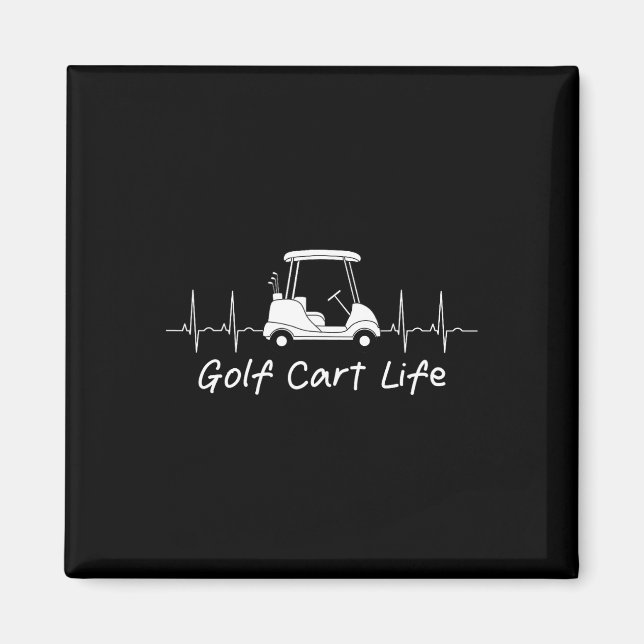 Aimant Golf Part Life Amusante Plaisanterie Parodie Golfi (Devant)