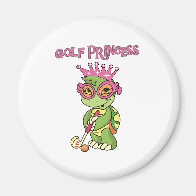 Aimant Golf Princess (Devant)