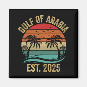 Aimant Golfe D'Arabie Est 2025 Trump Arabian Gulf Funny P