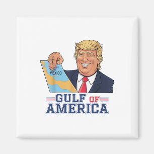 Aimant Golfe De L'Amérique Usa Funny Golfe Du Mexique 4 J