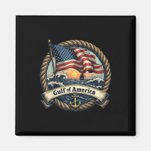 Aimant Golfe des États-Unis d'Amérique Vintage Usa