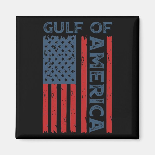Aimant Golfe Des Etats-Unis Est 2025 Funny Golfe D'Usa Am (Devant)