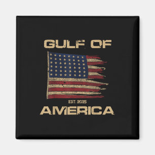 Aimant Golfe Des Etats-Unis Est Depuis 2025 Drapeau Améri