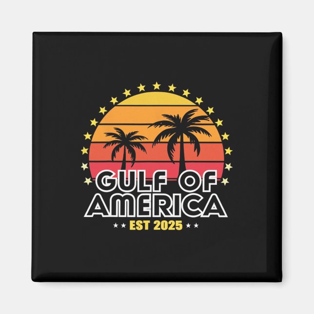 Aimant Golfe Des États-Unis Golfe Du Mexique 2025 2 (Devant)