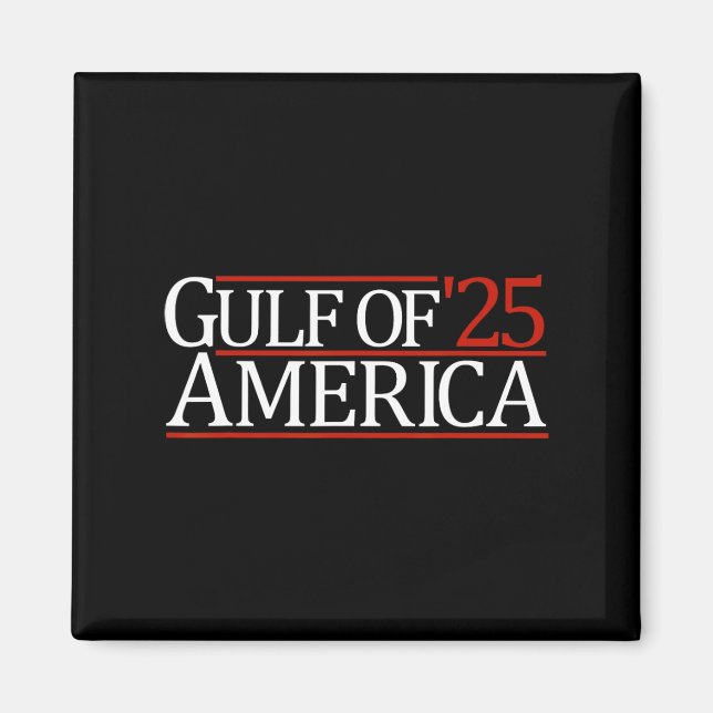 Aimant Golfe Des Usa Amérique 25 2025 Golfe Des Usa Améri (Devant)