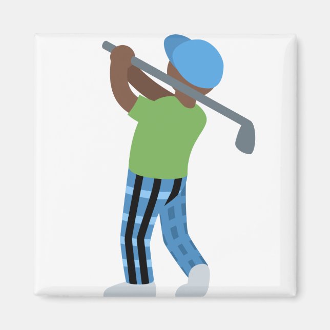 Aimant golfeur (Devant)