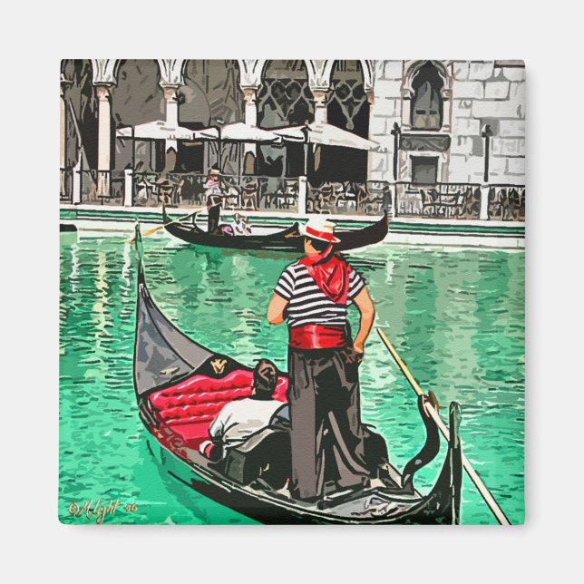 Aimant Gondolier (Devant)