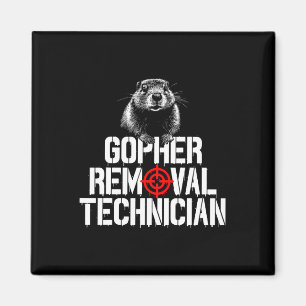 Aimant Gopher Chasse Trip Gopher Chasseur Fournitures Gop