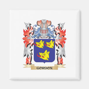 Aimant Gordon Coat d'armoiries - Family Crest