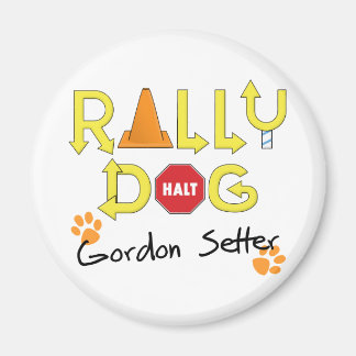 Aimant Gordon Setter Rally Dog
