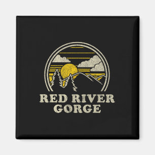 Aimant Gorge de la rivière rouge Kentucky Ky T Shirt Rand