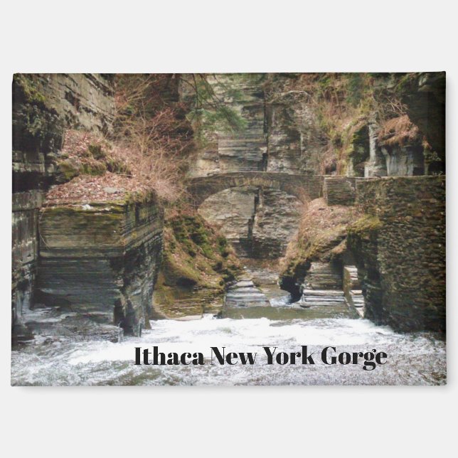 AIMANT GORGE D'ITHACA NEW YORK   (Recto)