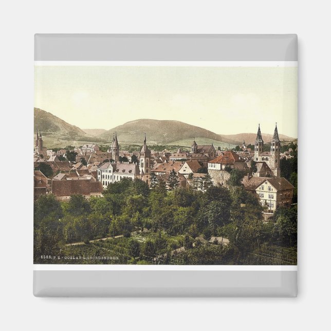 Aimant Goslar et Georgenberg, Hartz, Allemagne classique  (Devant)