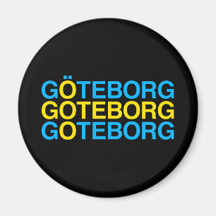 Aimant GOTEBORG Swedish Flag